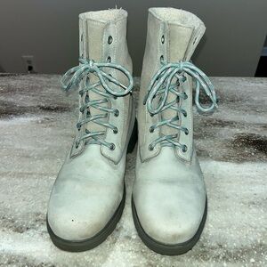 Timberland Linden Woods Women's Gray Lace-Up Boots